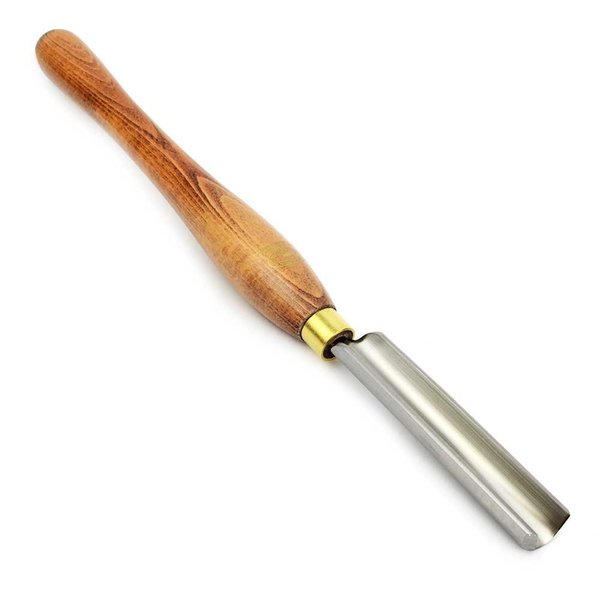 Crown Tools 1-1/4 Inch 32mm Roughing Out Gouge, 14 Inch 354mm Handle, Walleted 24005